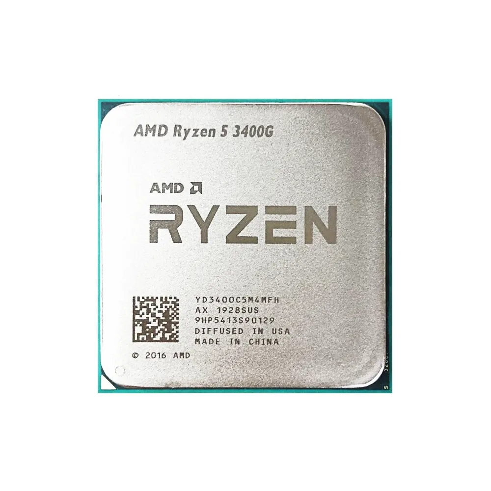 AMD Processor Ryzen 5 3400G 4.2GHz view 3